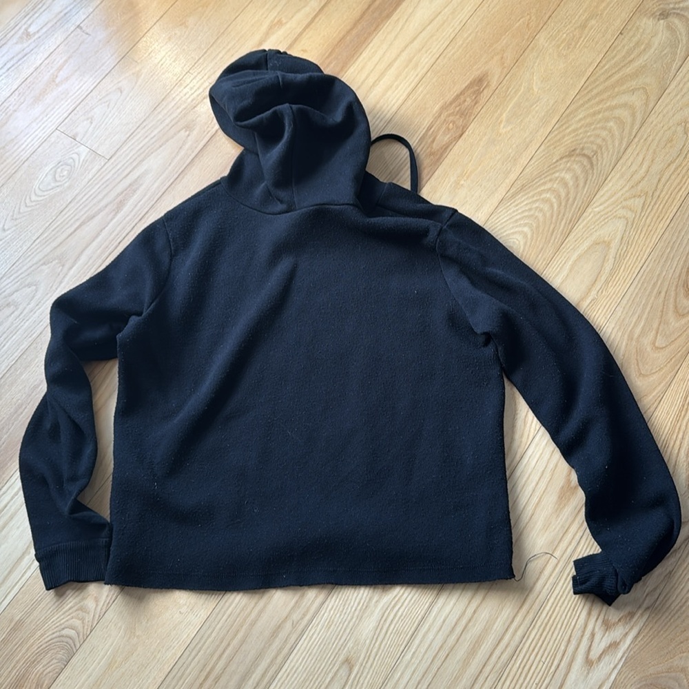 Disney Mickey Mouse Hoodie Set Size L Black Sweatshirt Joggers Lounge - Picture 5 of 10